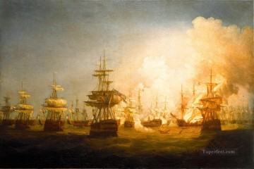 海戦 Painting - ナイル川ホイットコム海戦